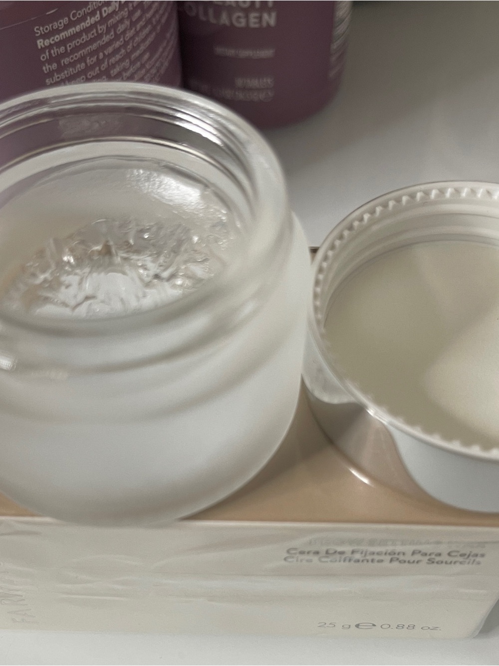 Farmasi Clear Brow Gel with Silver Cap and Black Brush